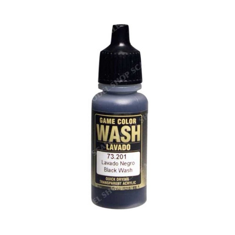 Vallejo Game Air Black WashVallejo 73.201