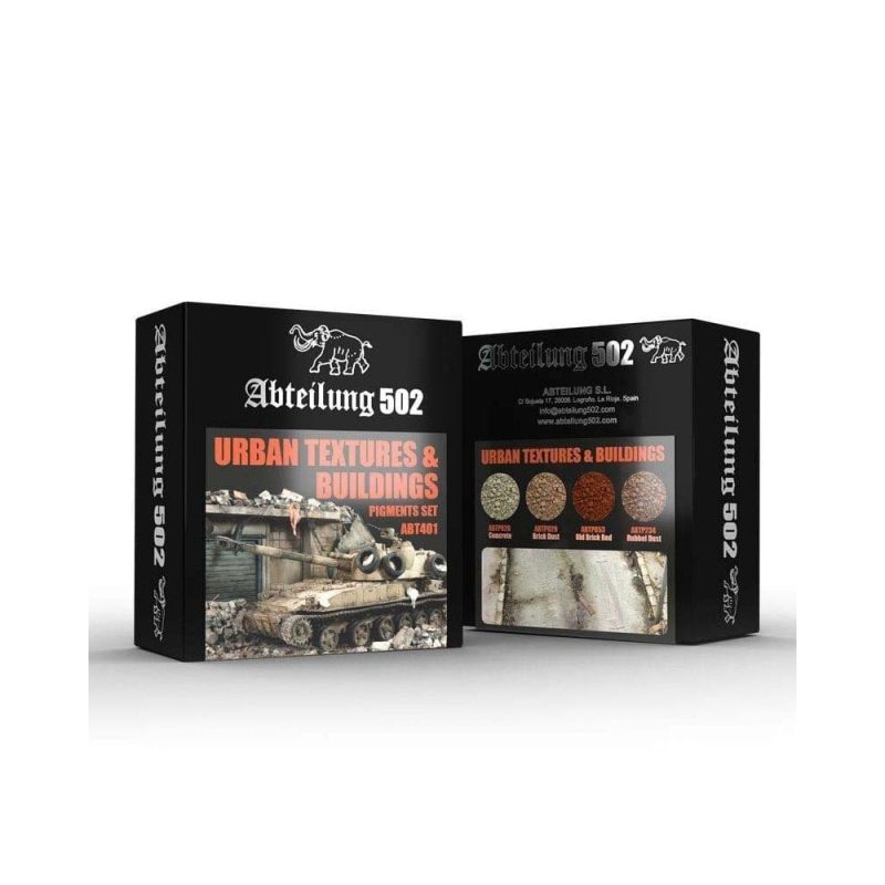 Urban Textures & Buildings Pigments Set Abteilung 502 ABT-401