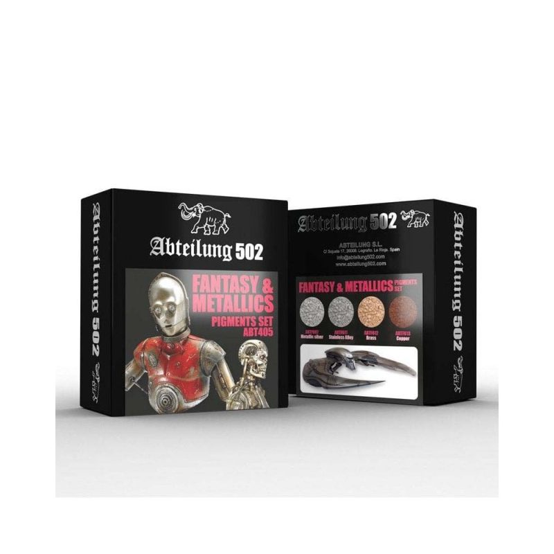 Fantasy & Metallics Pigment Set Abteilung 502 ABT-405