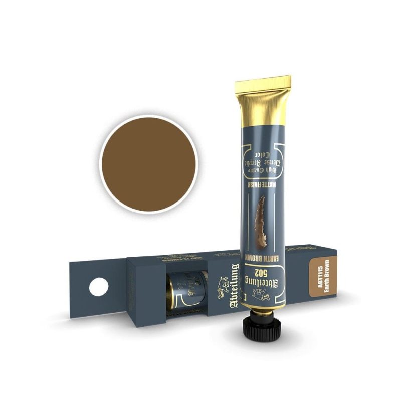20ml Earth Brown Acrylic Tube Abteilung 502 ABT-1115