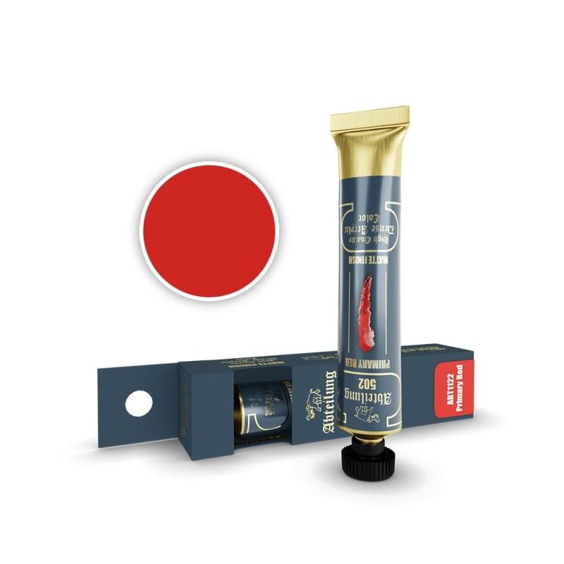 20ml Primary Red Acrylic Tube Abteilung 502 ABT-1122
