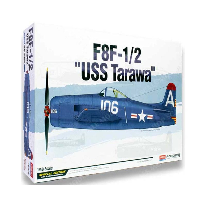 Academy F8F-1/2 USS Tarawa (1/48) 12313