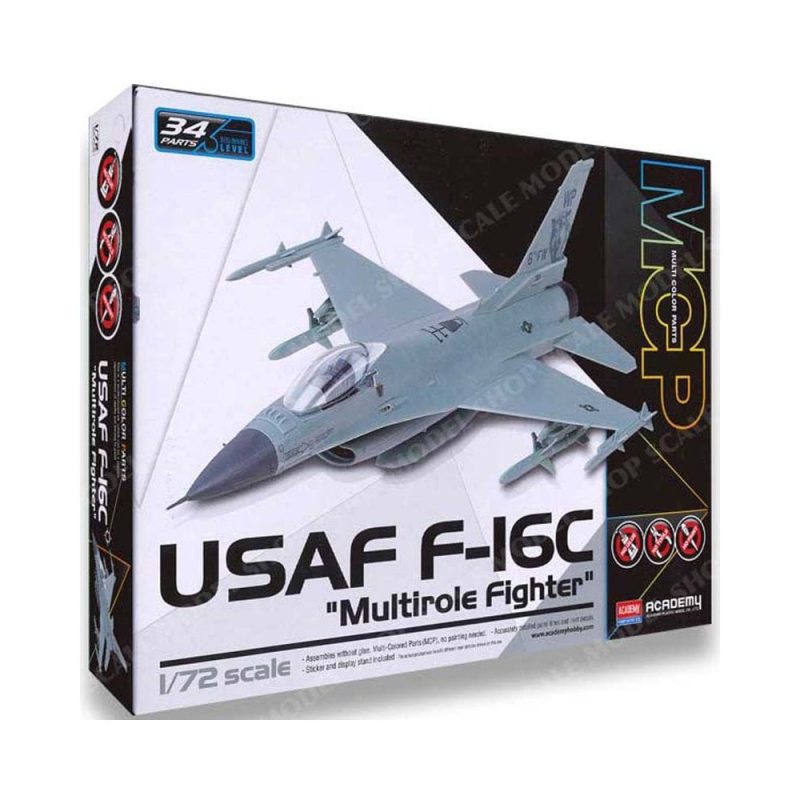 Academy F-16C USAF Multirole Fighter (1/72) 12541