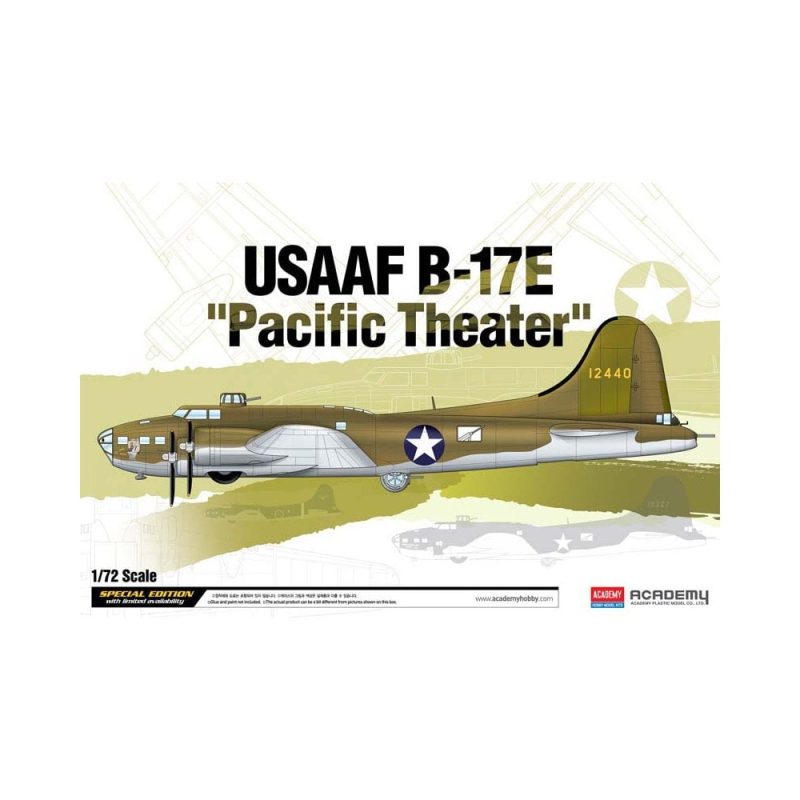 Academy B-17E USAAF Pacific Theater (1/72) 12533