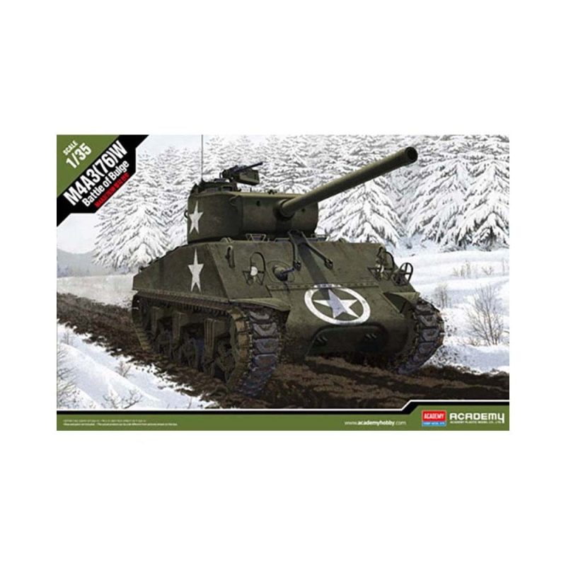 Academy US Army M4A3 76mm Battle of the Bulge (1/35) 13500