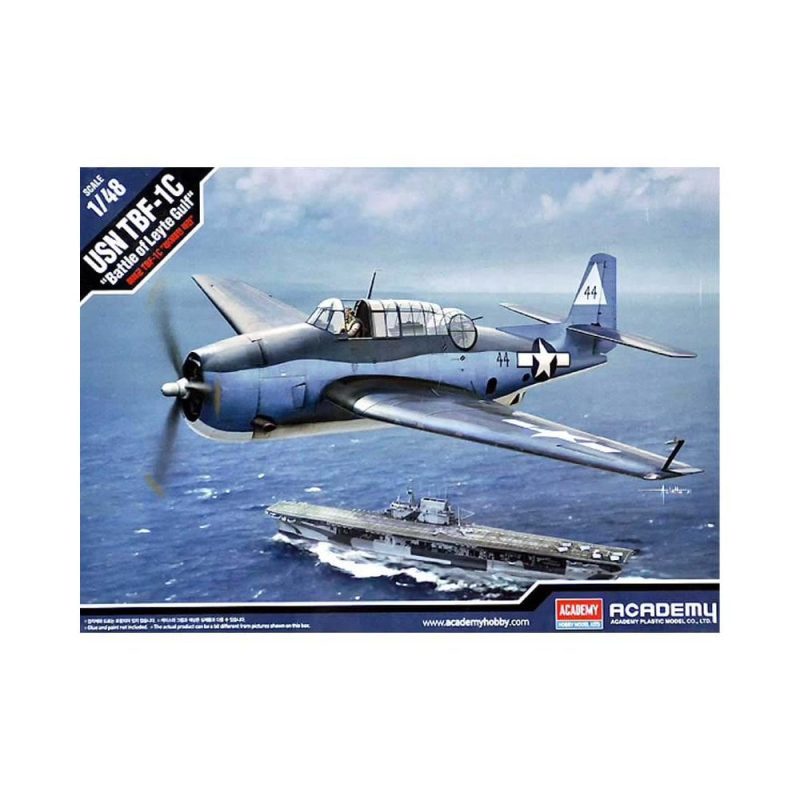 Academy USN TBF-1C "Battle of Leyte Gulf" (1/48) 12340