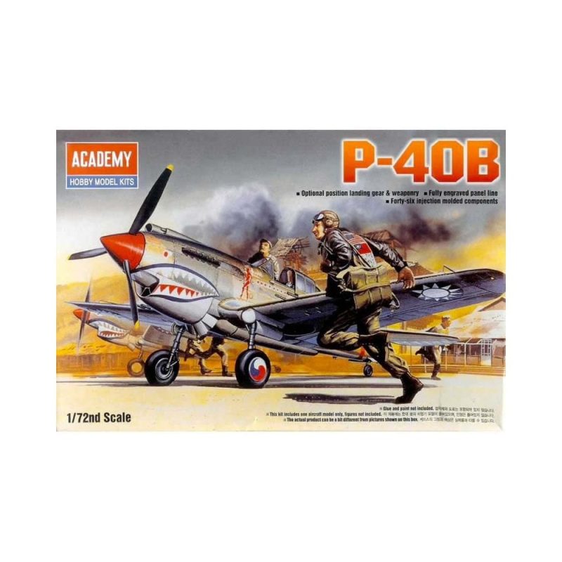 Academy Curtiss P-40B Tomahawk (1/72) 12456