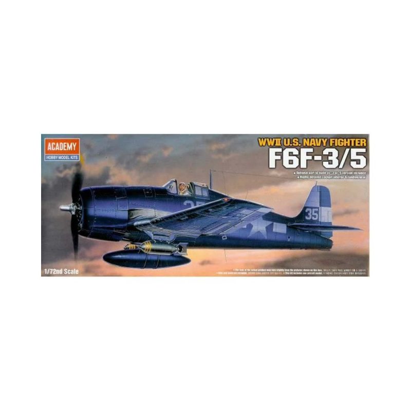 Academy Grumman F6F-3/5 Hellcat (1/72) 12481