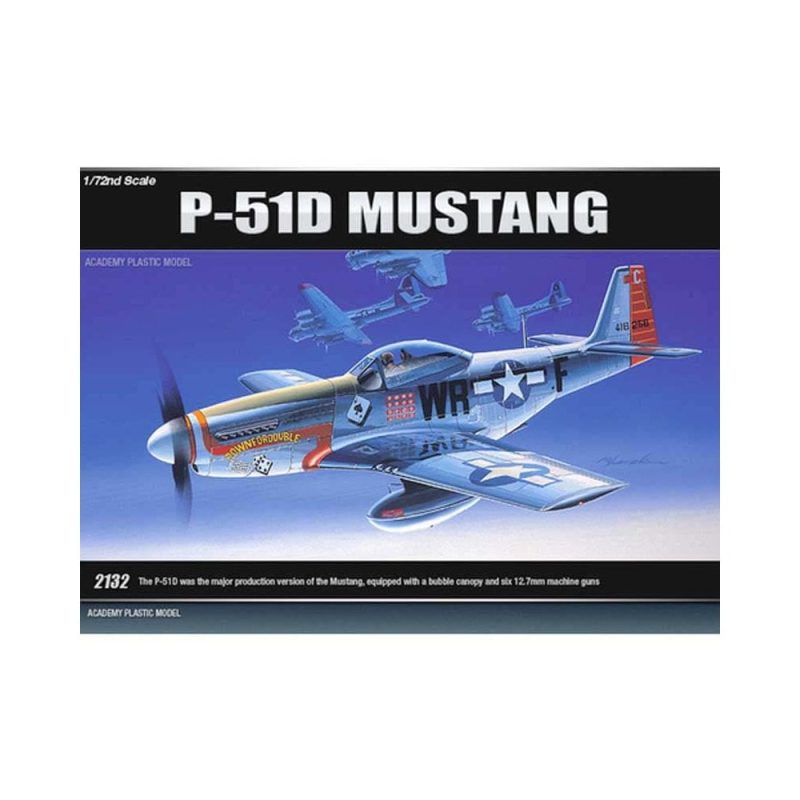 Academy North American P-51D Mustang (1/72) 12485