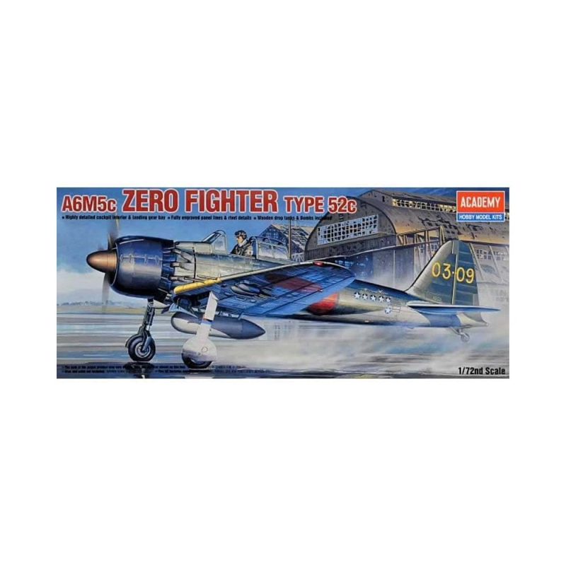 Academy Mitsubishi A6M5c Zero Fighter Type 52C (1/72) 12493