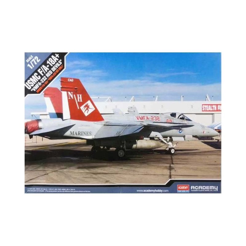 Academy F/A-18+ US Navy Hornet VMFA-232 'Red Devils' (1/72) 12520