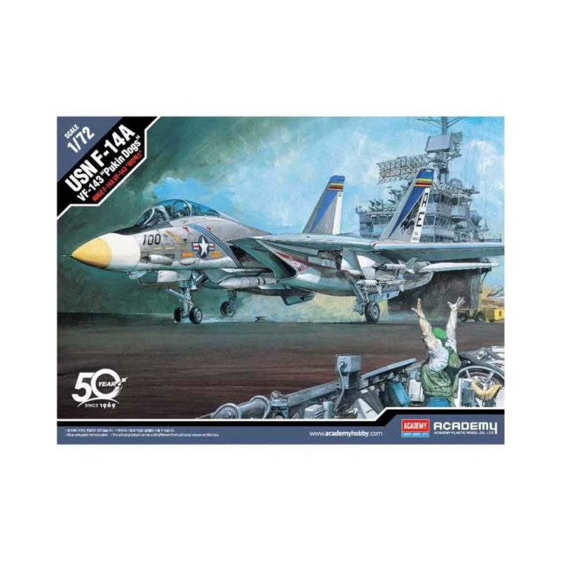 Academy Grumman F-14A Tomcat VF-143 (1/72) 12563