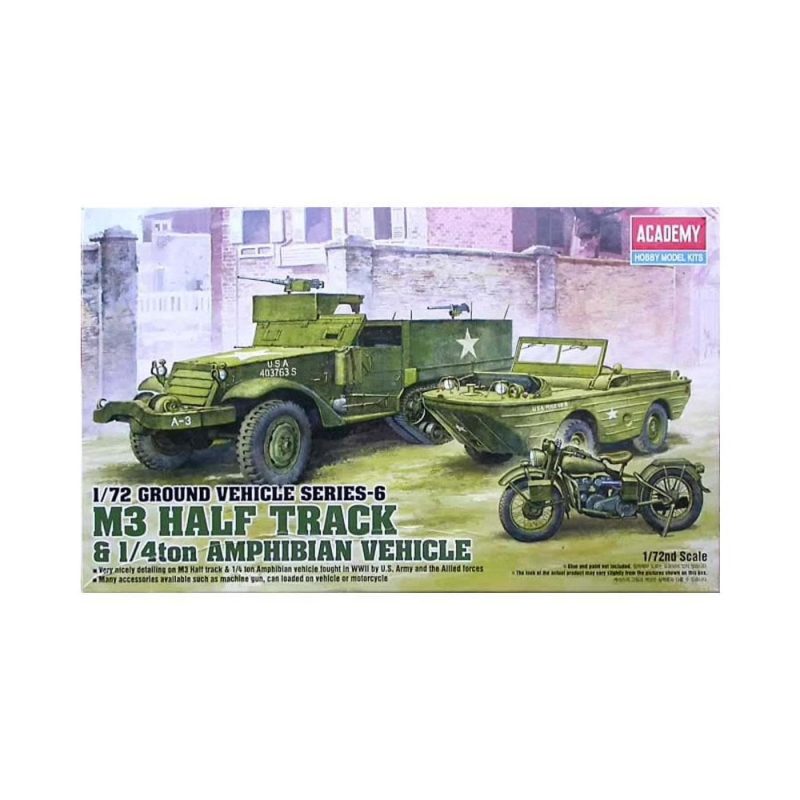 Academy M3 US Half-track (1/72) 13408