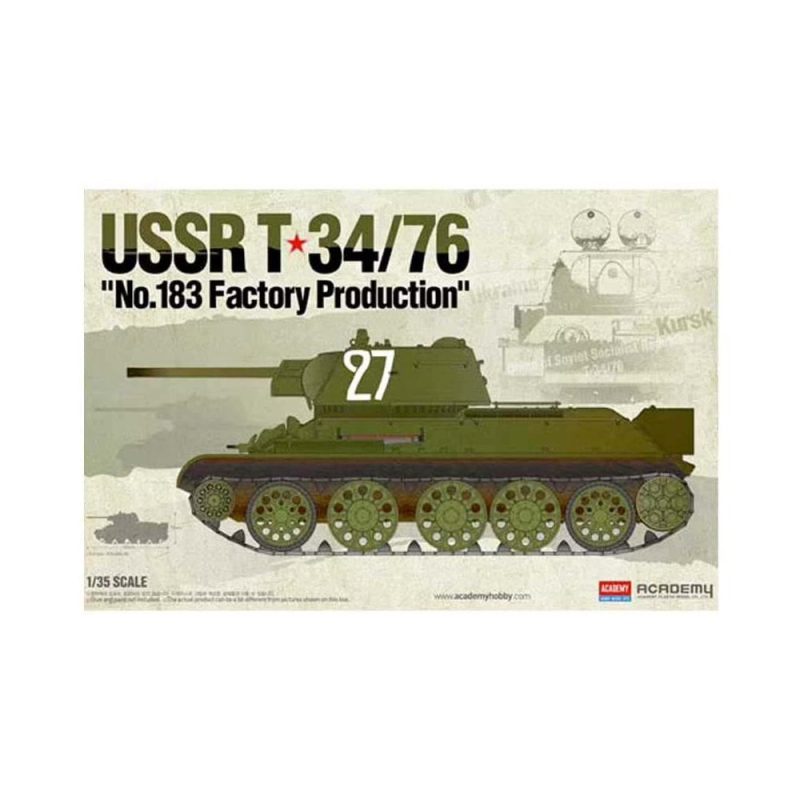 Academy USSR T-34/76 Factory No 183 (1/35) 13505