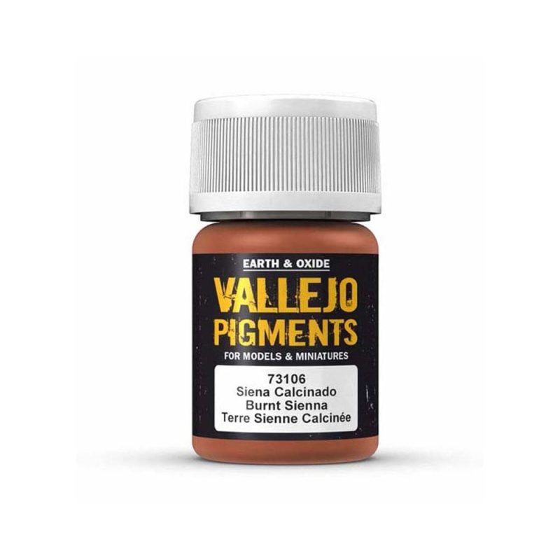 Vallejo Pigment Burnt Sienna (35ml) 73.106