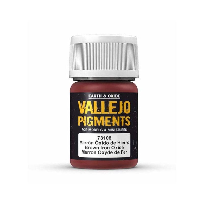 Vallejo Pigment Brown Iron Oxide (35ml) 73.108