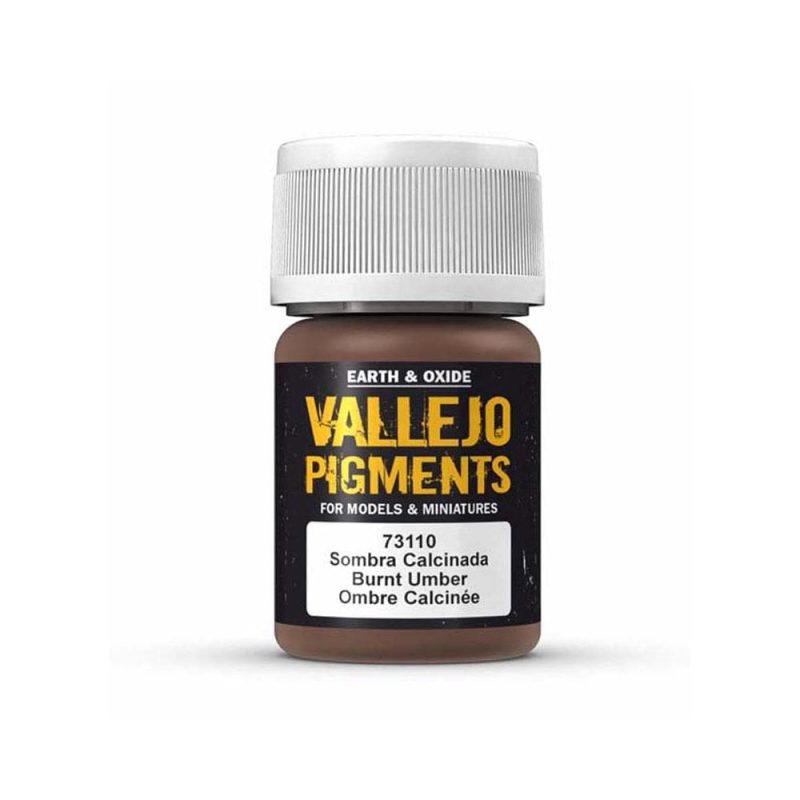 Vallejo Pigment Burnt Umber (35ml) 73.110