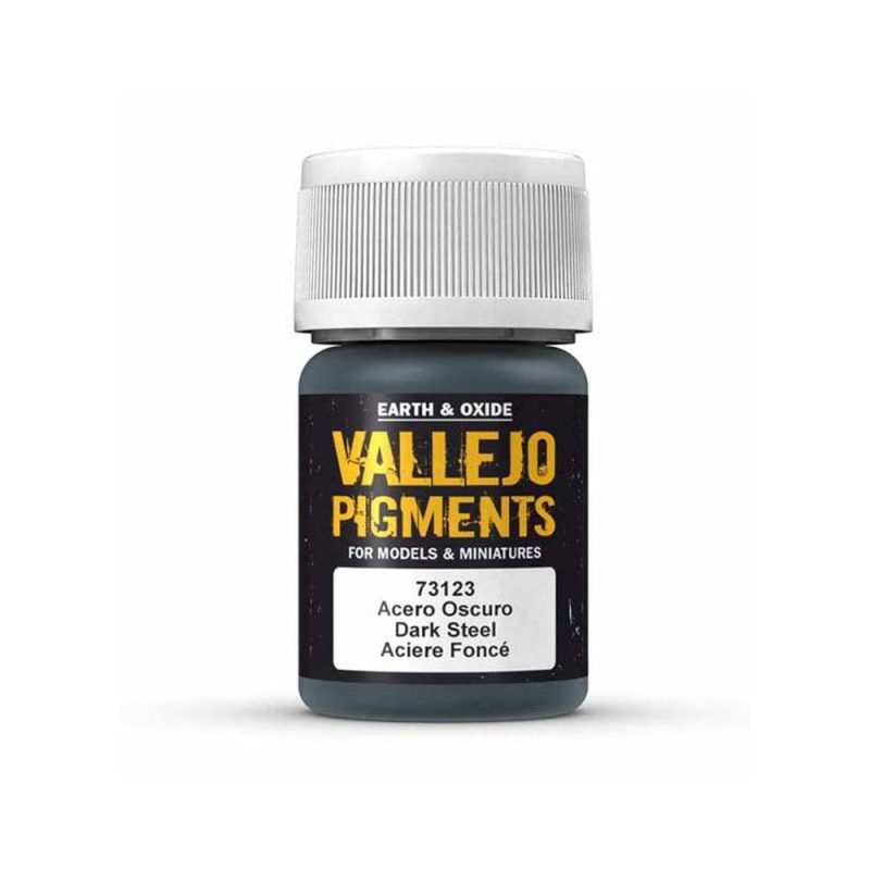 Vallejo Pigment Dark Steel (35ml) 73.123