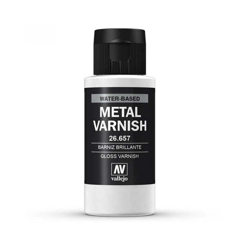 Vallejo Metal Color Gloss Metal Varnish (60ml) 26.657