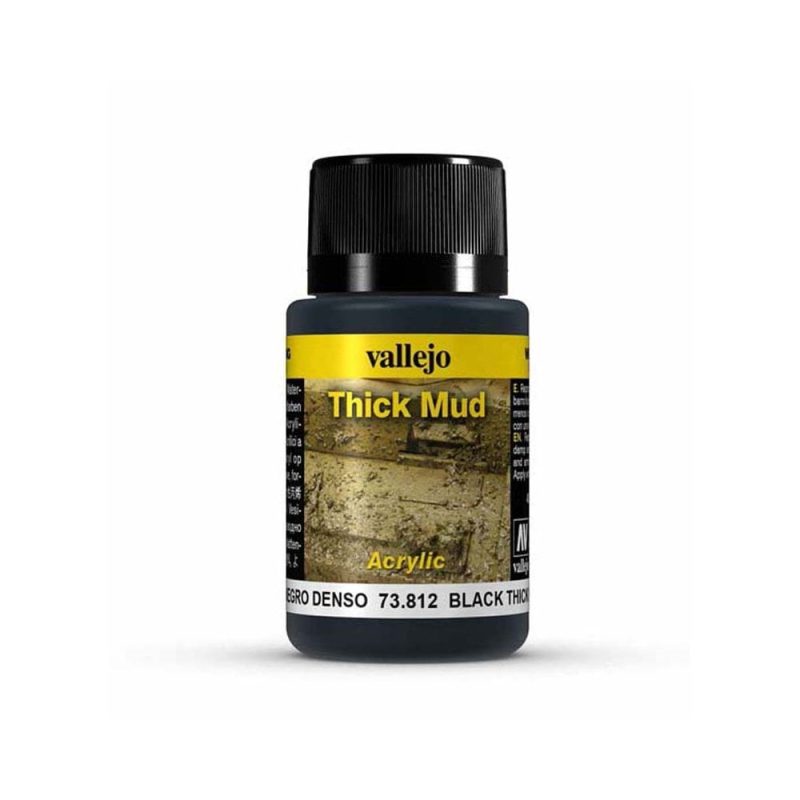 Vallejo Mud Black Thick (40ml) 73.812