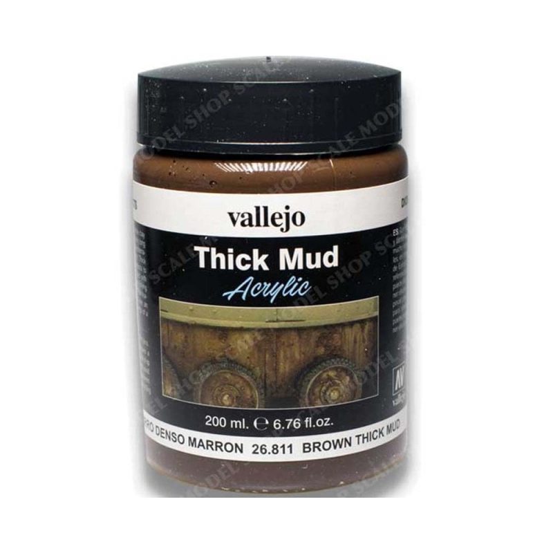 Vallejo Brown Thick Mud (200ml) 26.811