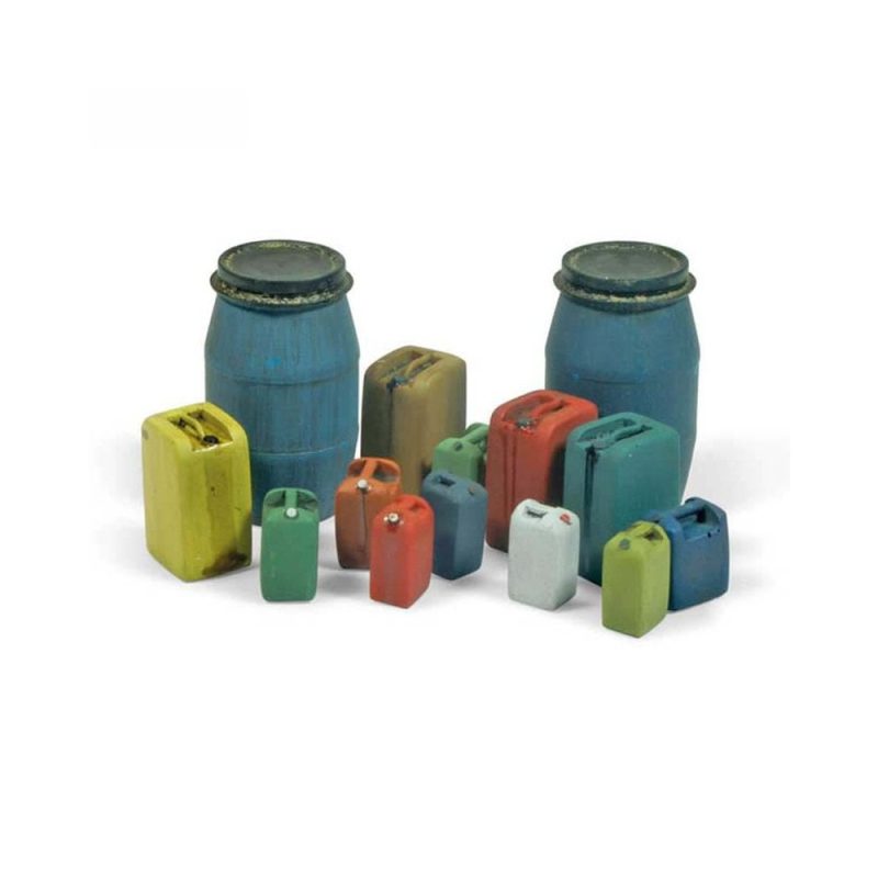 Vallejo Assorted Modern Plastic Drums (1/35) SC211