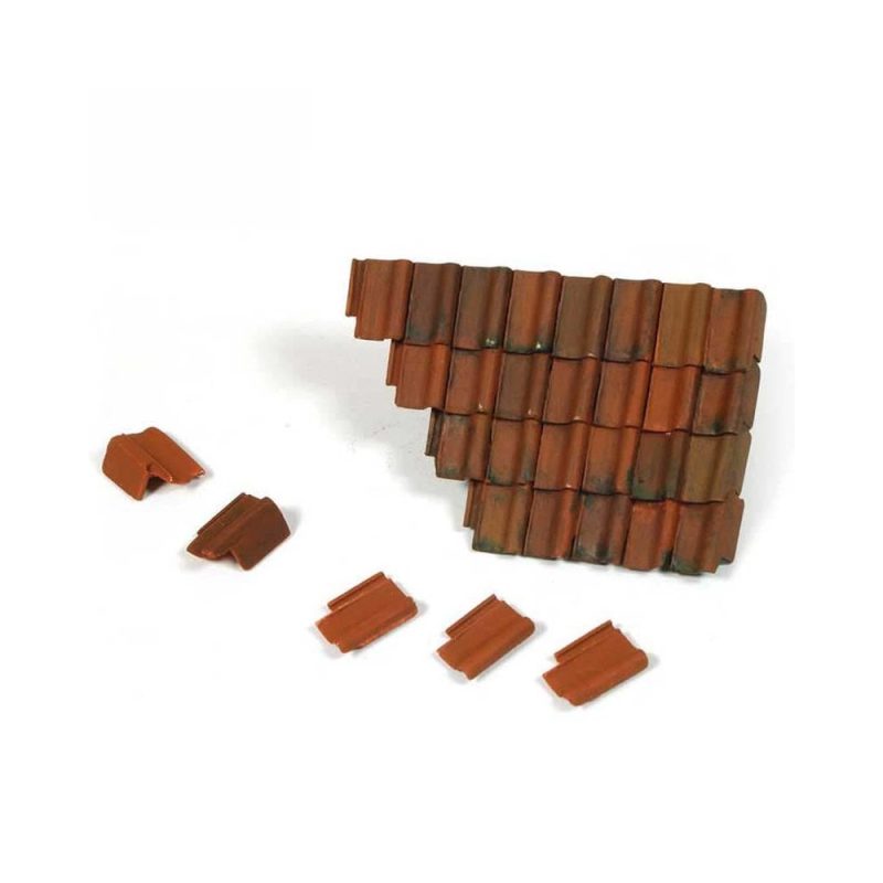 Vallejo Damaged Roof Section & Tiles (1/35) SC230