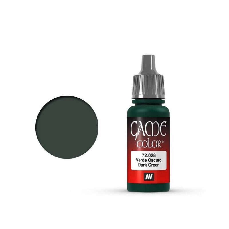Vallejo Game Color Dark Green (17ml) 72.028