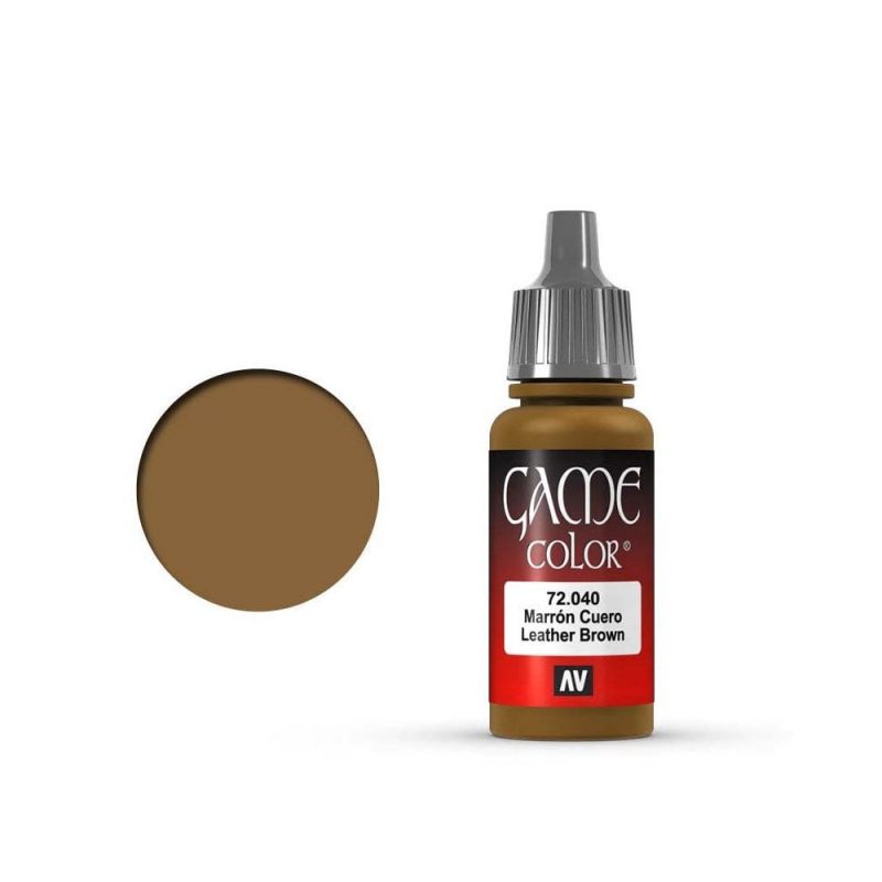 Vallejo Game Color Leather Brown (17ml) 72.04