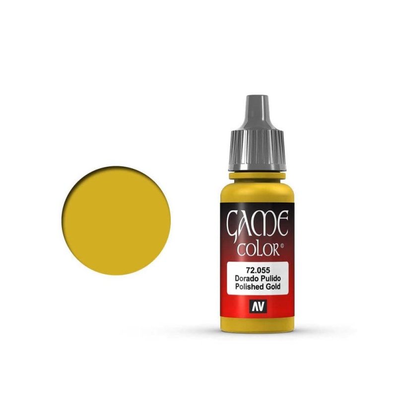 Vallejo Game Color Polished Gold (17ml) 72.055