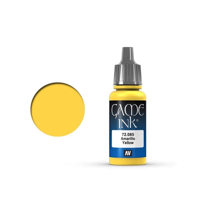 Vallejo Game Color Game Ink Inky Yellow (17ml) 72.085