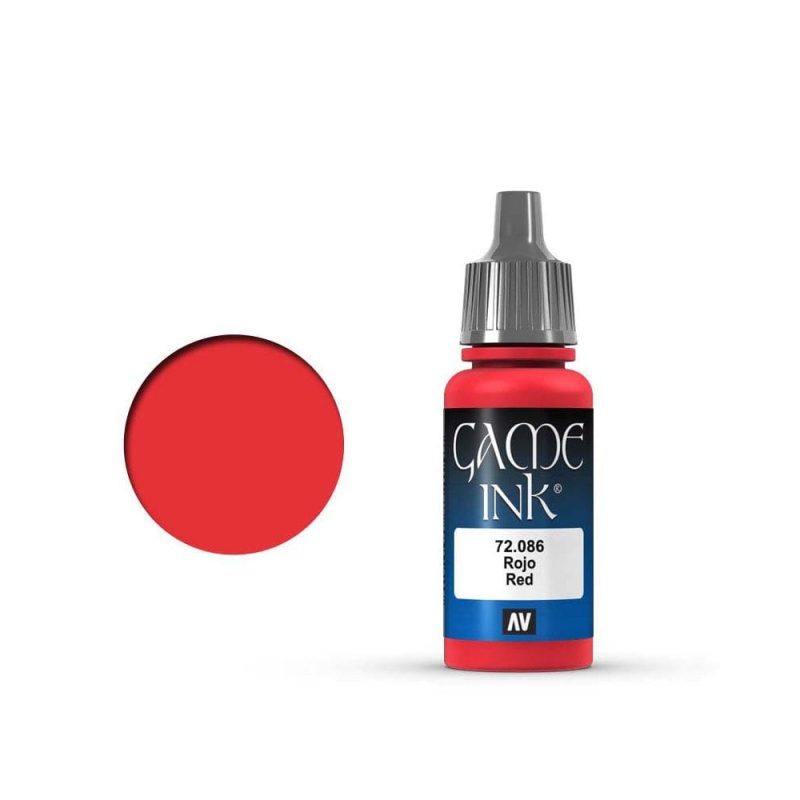Vallejo Game Color Game Ink Inky Red (17ml) 72.086