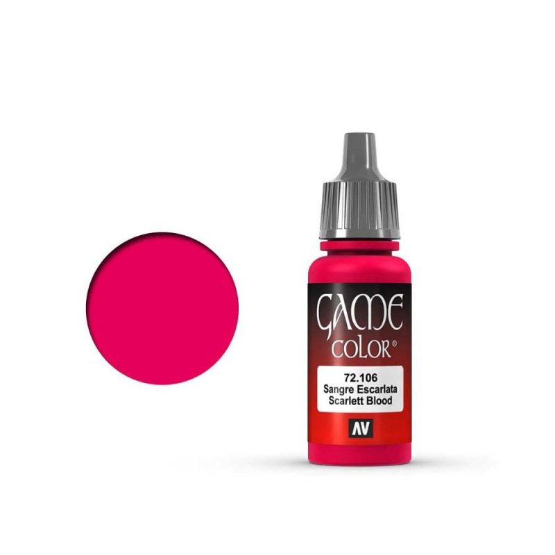Vallejo Game Color Game Color Scarlett Blood (17ml) 72.106