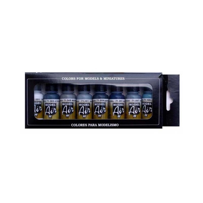 Vallejo Model Air Paint Set Paint USN Aircraft  71.157