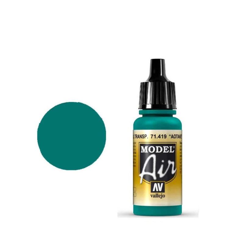 Vallejo Model Air - Aotake Translucent Blue (18ml) 71.419