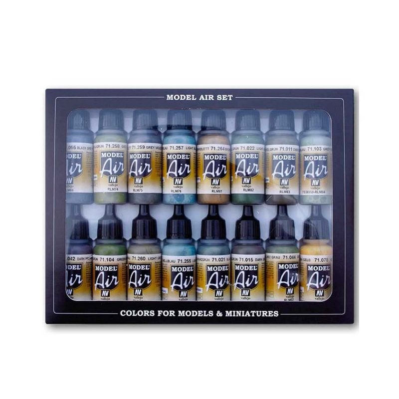 Vallejo Paint Set RLM Colors 71.193