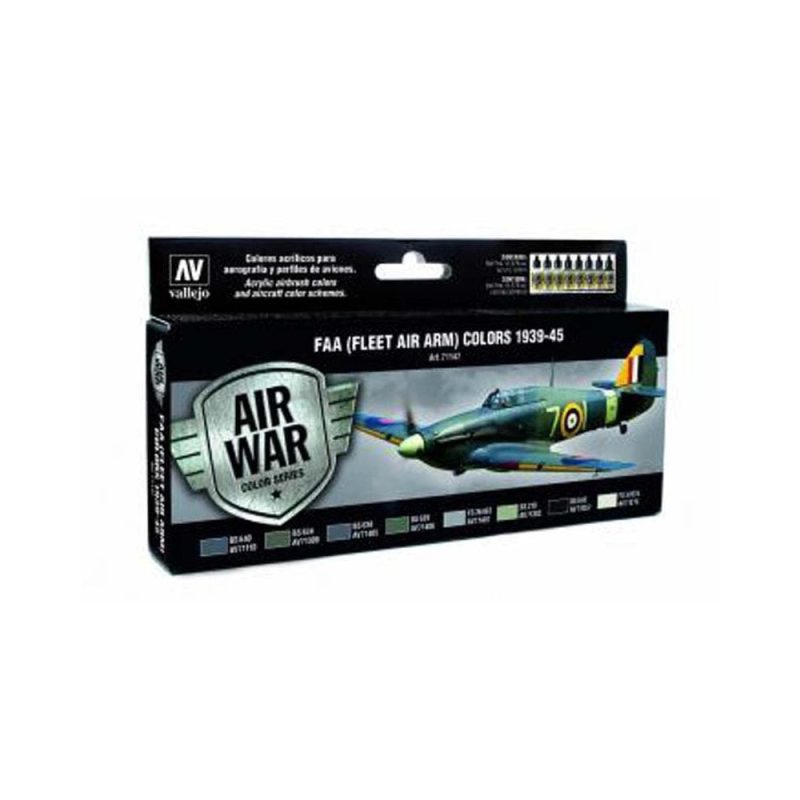 Vallejo Paint Set RAF & FAA Fleet Air Arm 1939-45 Set 71.147