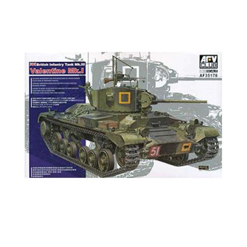 AFV Club British Infantry Tank Mk.III Valentine Mk.I (1/35) AF35178