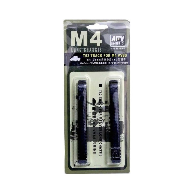 AFV Club T62 Track for M4 Long Chassis VVSS (1/35) AF35104