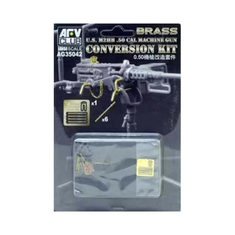 AFV Club M2HB .50 Cal Machine Gun Conversion Kit (1/35) AG35042