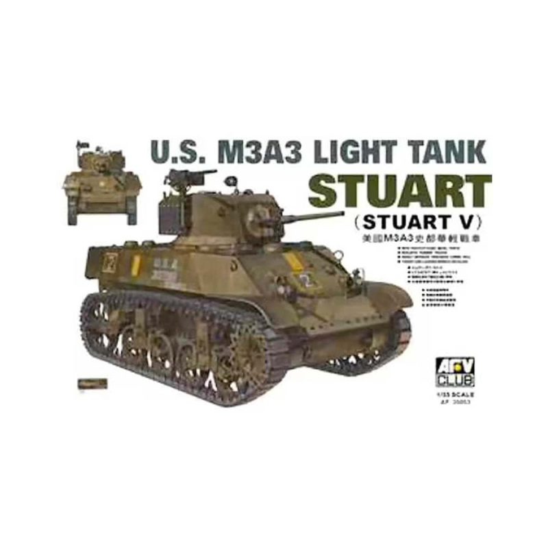 AFV Club M3A3 Stuart Light Tank (1/35) AF35053