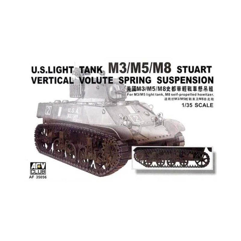 AFV Club M3 Stuart VVSS Suspensions (1/35) AF35056