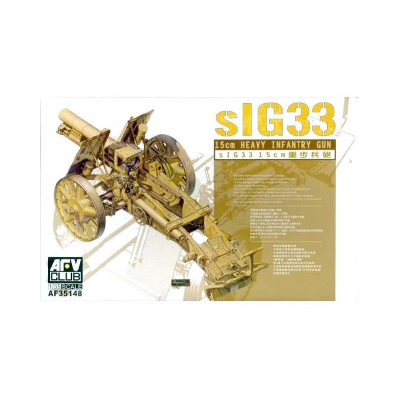 AFV Club sIG33 15cm Heavy Infantry Gun Including Ammo (1/35) AF35148