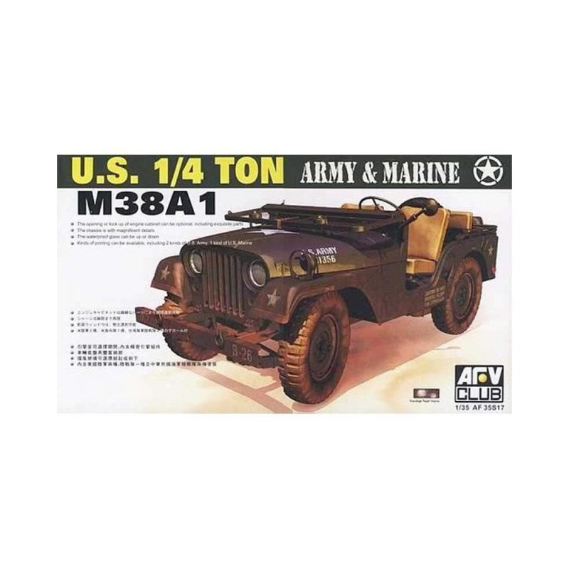 AFV Club M38A1 ton 4x4 Utility Truck (1/35) AF35S17