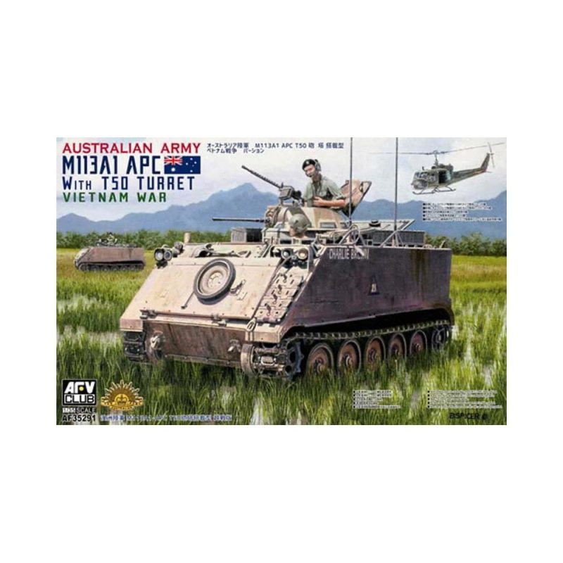 AFV Club Australian Army M113A1 APC w/ T50 turret Vietnam War (1/35) AF35291