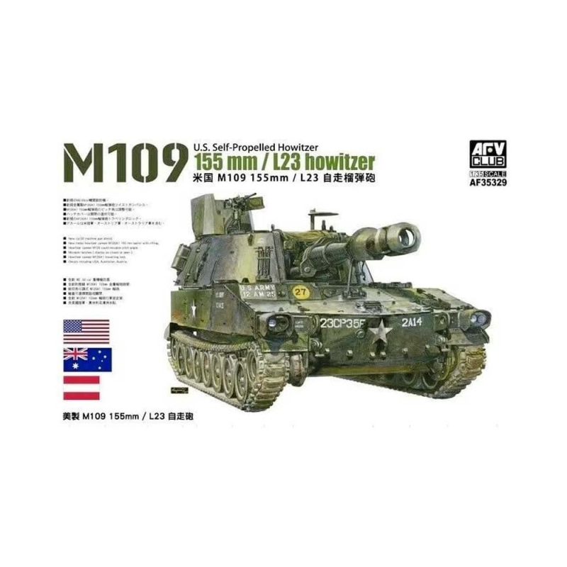 AFV Club M109 155mm L23 howitzer (1/35) AF35329
