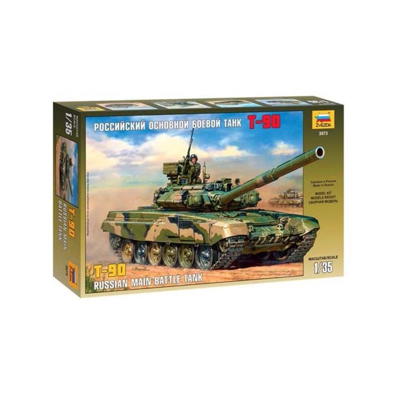 Zvezda T-90 Russian Mbt (1/35) 3573