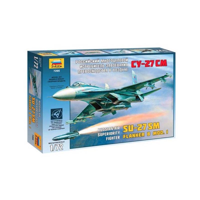 Zvezda Su-27Sm (1/72) 7295