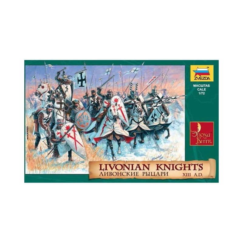 Zvezda Livonian Knights (1/72) 8016