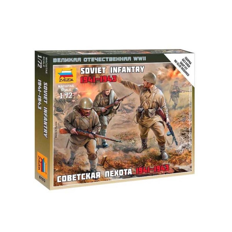 Zvezda Soviet Infantry 1941 (1/72) 6103
